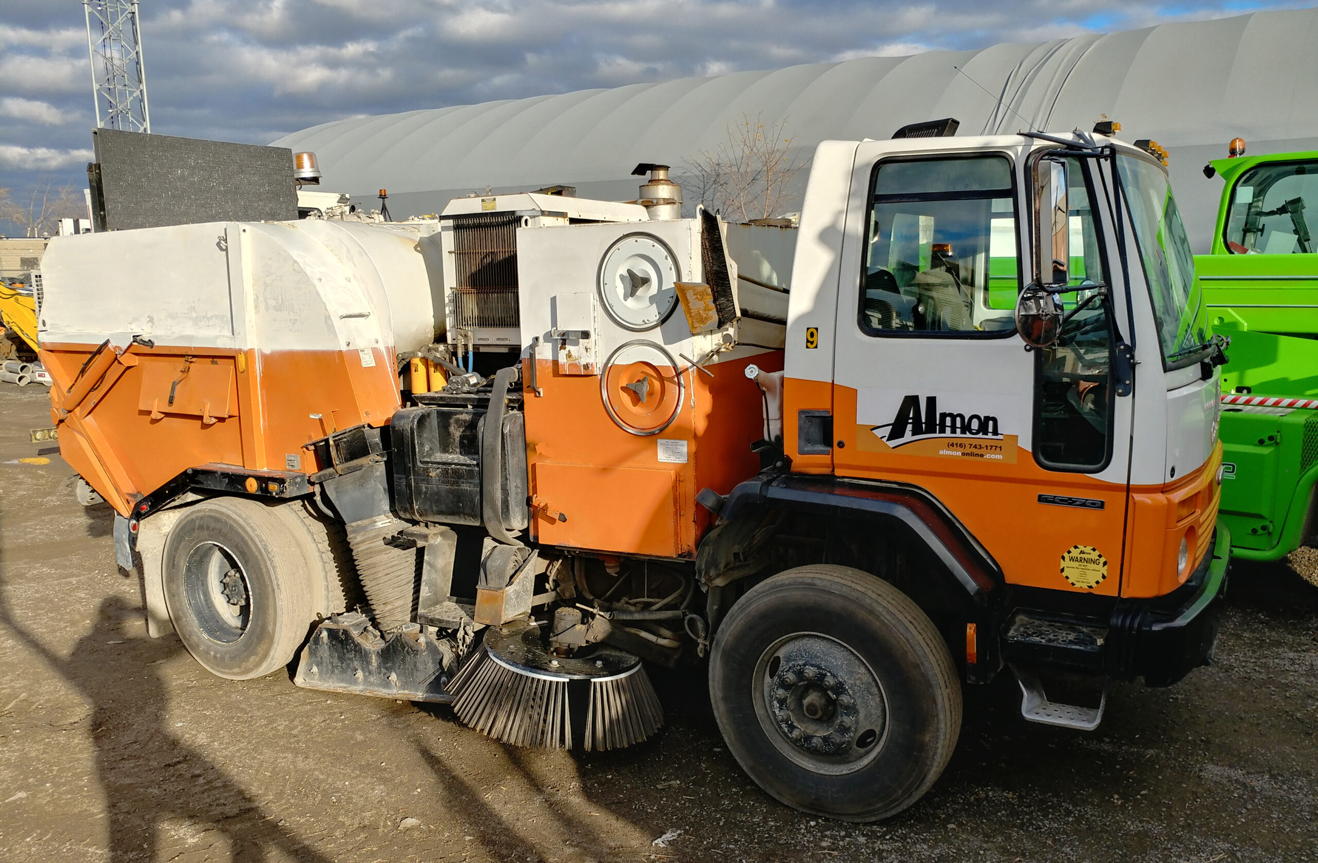 Almon Sweeping, Flushing & Vacuum Truck